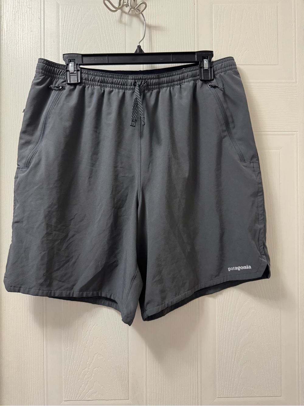 Patagonia Men's Charcoal Gray Athletic Shorts